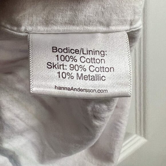 Hanna Andersson Shimmery Playdress Size 130cm/ US 8 - Picture 6 of 9